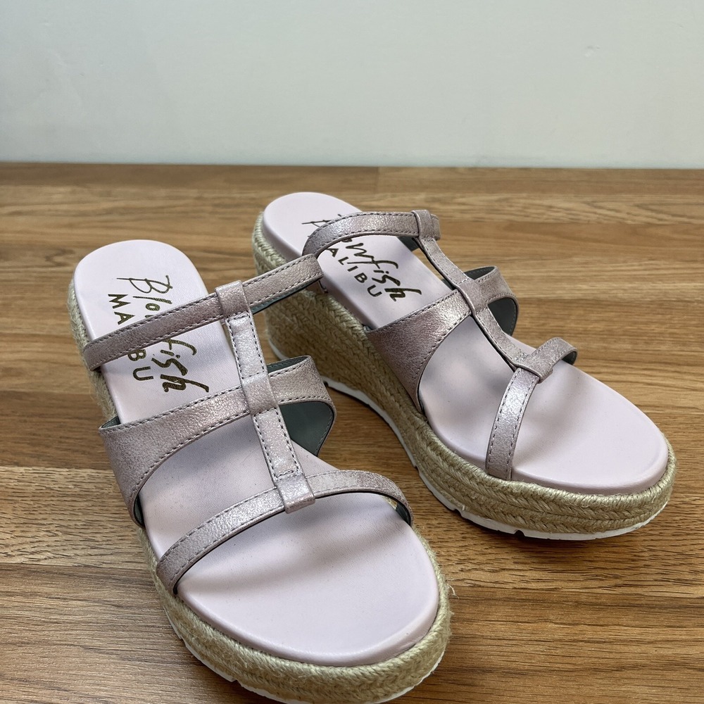 Blowfish‎ Malibu Bahia Rope Wedge Sandals Women's Size 10 NEW